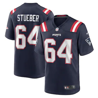 mens nike andrew stueber navy new england patriots game pla